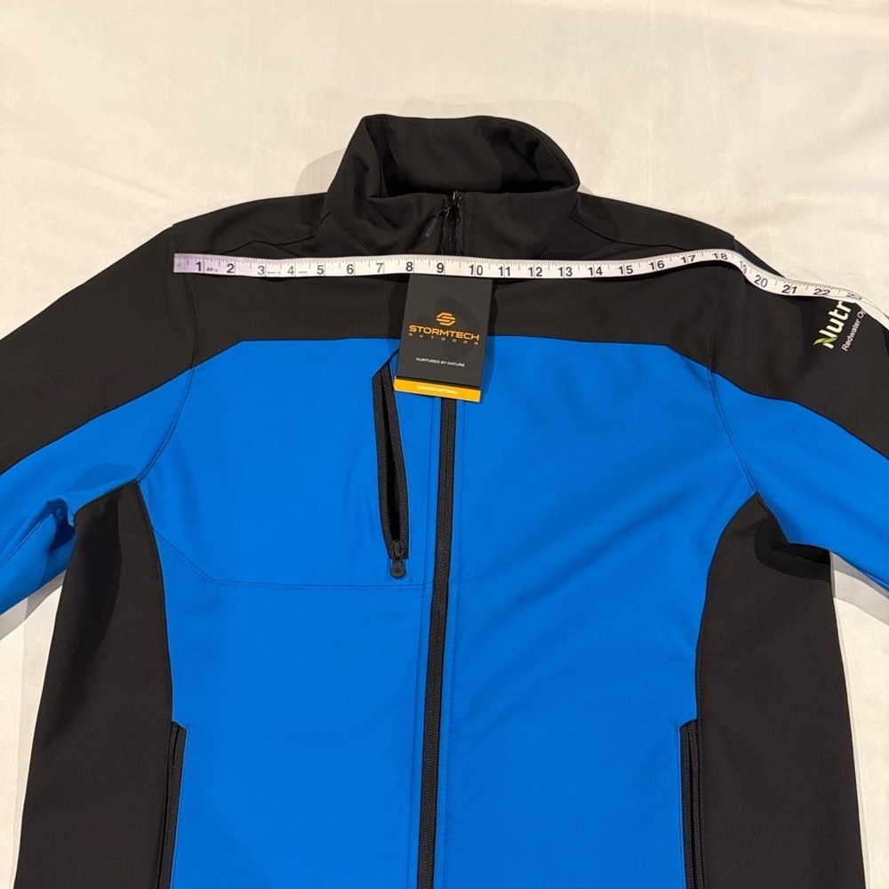 Stormtech Cascades Softshell Blue and Black Zip-Up Jacket Men’s Size L - Picture 10 of 16